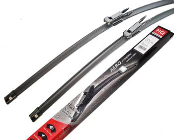 Fit SMART Fortwo Coupe (451) Apr.2007-> Front Flat Aero Wiper Blades