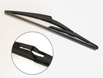 Front & Rear kit of Aero Flat Wiper Blades fit RENAULT Clio MK3 Jun.2007->