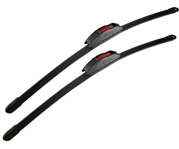 Front & Rear kit of Aero Flat Wiper Blades fit RENAULT Express, Extra, Rapid (F40) Sep.1994-Oct.1997 